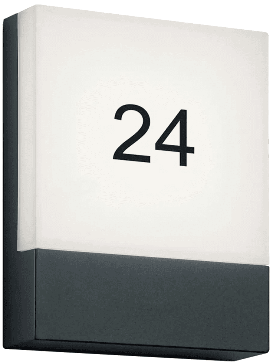 House Number Wall Light